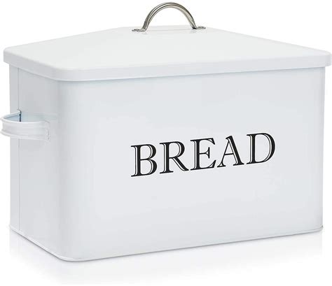 extra large metal bread box|extra large corner bread box.